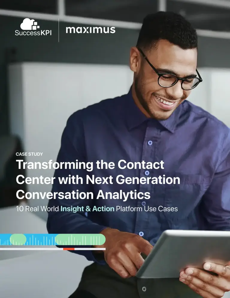Transforming the Contact Center with Next Generation Conversation Analytics