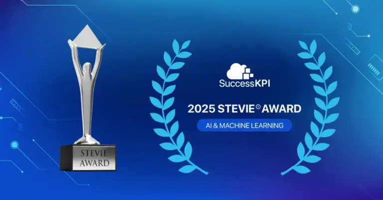 SuccessKPI Wins a Stevie® in the 2025 American Business Awards® for Improving Contact Center Operations with “Invisible GenAI”