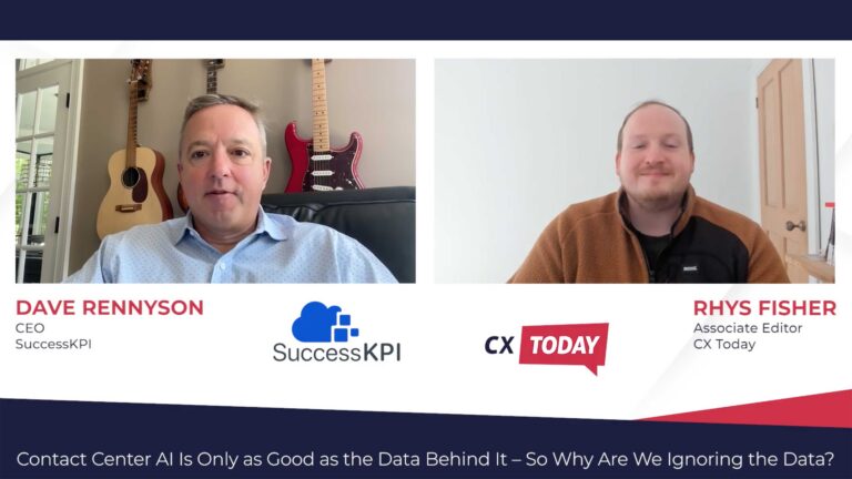 Contact Center AI Is Only as Good as the Data Behind It – So Why Are We Ignoring the Data?