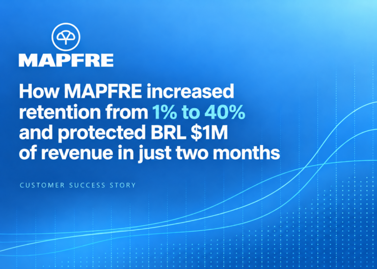 How MAPFRE increased retention from 1% to 40% and protected BRL $1M of revenue in just two months using AI-powered Quality Management